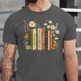 Fantasy Drama Tragedy Book Floral Subtle Unisex Jersey T-Shirt Fantasy Drama Tragedy Book Floral Subtle Unisex Jersey T-Shirt