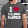 Fantasy Romantasy Book Lover I Love Heart Shadow Daddies Unisex Jersey T-Shirt Fantasy Romantasy Book Lover I Love Heart Shadow Daddies Unisex Jersey T-Shirt
