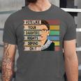 Feminist Ruth Bader Ginsburg RBG Quote Girl With Book Women Unisex Jersey T-Shirt
