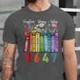 Floral Foxglove Daisy Tulip 8647 Books Lover Blooming Flower Unisex Jersey T-Shirt