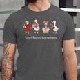 Forget Flowers Buy Me Books Goose Valentine Books Lover Unisex Jersey T-Shirt