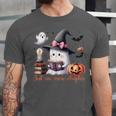 Ghost Reading Book Coquette Bow Halloween Girl Toddler Kid Unisex Jersey T-Shirt Ghost Reading Book Coquette Bow Halloween Girl Toddler Kid Unisex Jersey T-Shirt