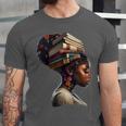 Girl Crown Of Books African Teacher Black History BHM Unisex Jersey T-Shirt Girl Crown Of Books African Teacher Black History BHM Unisex Jersey T-Shirt