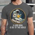 Good Book Is Out Of This World Space Reading Lover Unisex Jersey T-Shirt