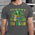 Goods Luck Read Librarian Book Patrick Days Shamrock Clover Unisex Jersey T-Shirt Goods Luck Read Librarian Book Patrick Days Shamrock Clover Unisex Jersey T-Shirt