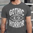Gothic Classic Horror Thriller Book Movie Film Halloween Unisex Jersey T-Shirt Gothic Classic Horror Thriller Book Movie Film Halloween Unisex Jersey T-Shirt