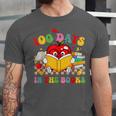 Groovy 100 Days In The Books Reading 100th Day Of School Unisex Jersey T-Shirt Groovy 100 Days In The Books Reading 100th Day Of School Unisex Jersey T-Shirt