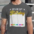 Guestbook My 21st Birthday Sign My Shirt Birthday Party Unisex Jersey T-Shirt