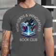High Lords & Wingleaders Book Club Fantasy Storm Dragon Unisex Jersey T-Shirt High Lords & Wingleaders Book Club Fantasy Storm Dragon Unisex Jersey T-Shirt