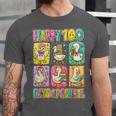 HUGvyn Happy 100 Days Of School Teacher Goose Preppy Books Unisex Jersey T-Shirt