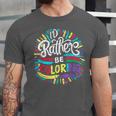 I'd Rather Be Coloring Books Color Drawing Book Unisex Jersey T-Shirt I'd Rather Be Coloring Books Color Drawing Book Unisex Jersey T-Shirt