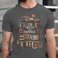 I'm With The Banned Books Reading Unisex Jersey T-Shirt
