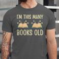 I'm This Many Books Old Read Book 2nd Birthday 2 Years Old Unisex Jersey T-Shirt I'm This Many Books Old Read Book 2nd Birthday 2 Years Old Unisex Jersey T-Shirt