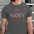 I'm a Huge Fan Of Hockey Players In Romance Books Unisex Jersey T-Shirt