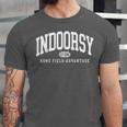 Indoorsy Vintage Varsity Style Introvert Unisex Jersey T-Shirt