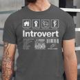 Introvert Label Signs Unisex Jersey T-Shirt Introvert Label Signs Unisex Jersey T-Shirt