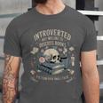 Introverted But Willing To Discuss Books Club Cozy Aesthetic Unisex Jersey T-Shirt Introverted But Willing To Discuss Books Club Cozy Aesthetic Unisex Jersey T-Shirt