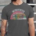 Introverted But Willing To Discuss Cats Rainbow Unisex Jersey T-Shirt Introverted But Willing To Discuss Cats Rainbow Unisex Jersey T-Shirt