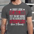 Introverts I May Look Calm But In My Head Unisex Jersey T-Shirt Introverts I May Look Calm But In My Head Unisex Jersey T-Shirt