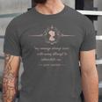 Jane Austen My Courage Always Rises Literary Book Club Unisex Jersey T-Shirt Jane Austen My Courage Always Rises Literary Book Club Unisex Jersey T-Shirt