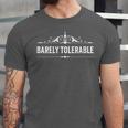 Jane Austens Hardly Bearable Book Quote Unisex Jersey T-Shirt
