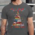 Just a Girl Who Loves Books All Booked For Christmas Unisex Jersey T-Shirt Just a Girl Who Loves Books All Booked For Christmas Unisex Jersey T-Shirt