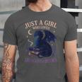 Just a Girl Who Loves Dragons And Books Fantasy Unisex Jersey T-Shirt Just a Girl Who Loves Dragons And Books Fantasy Unisex Jersey T-Shirt