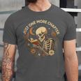 Just One More Chapter Book Lover Bookish Reading Skeleton Unisex Jersey T-Shirt Just One More Chapter Book Lover Bookish Reading Skeleton Unisex Jersey T-Shirt
