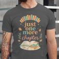 Just One More Chapter Cozy Book Lover Reading & Coffee Unisex Jersey T-Shirt Just One More Chapter Cozy Book Lover Reading & Coffee Unisex Jersey T-Shirt