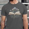 Just One More Chapter Floral Book Wildflower Aesthetic Art Unisex Jersey T-Shirt