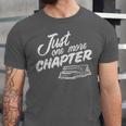 Just One More Chapter Read Reading Librarian Book Men Women Unisex Jersey T-Shirt Just One More Chapter Read Reading Librarian Book Men Women Unisex Jersey T-Shirt