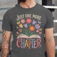 Just One More Chapter Reading Book Lover Unisex Jersey T-Shirt Just One More Chapter Reading Book Lover Unisex Jersey T-Shirt