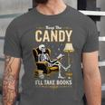 Keep The Candy I'Ll Take Books Halloween Unisex Jersey T-Shirt