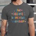 Kids The Littlest Book Club Member Book Lover Club Unisex Jersey T-Shirt