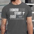 I Know How The Story Ends Book Of Revelation Jesus Is King Unisex Jersey T-Shirt I Know How The Story Ends Book Of Revelation Jesus Is King Unisex Jersey T-Shirt