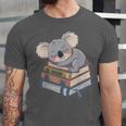 Koala Reading Book Pajama Sleep Unisex Jersey T-Shirt Koala Reading Book Pajama Sleep Unisex Jersey T-Shirt