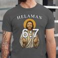 LDS Book Of Mormon Meme Helaman 6 Unisex Jersey T-Shirt LDS Book Of Mormon Meme Helaman 6 Unisex Jersey T-Shirt