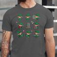 Librarian Book Lover Christmas Elf Reading Joy Unisex Jersey T-Shirt