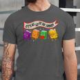 Librarian Let's All Go To The Library Cute Groovy Book Lover Unisex Jersey T-Shirt