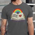Libraries Are For Everyone Book LGBTQ Ally Gay Pride Month Unisex Jersey T-Shirt Libraries Are For Everyone Book LGBTQ Ally Gay Pride Month Unisex Jersey T-Shirt