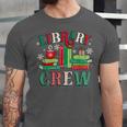 Library Crew Book Lovers Reader Teacher Librarian Christmas Unisex Jersey T-Shirt Library Crew Book Lovers Reader Teacher Librarian Christmas Unisex Jersey T-Shirt