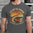 Life Isn’t All Running And Reading Book Lover Unisex Jersey T-Shirt