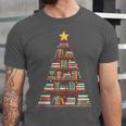 Literary Book Tree Bookish Shelf Art For Avid Readers Unisex Jersey T-Shirt
