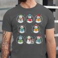 Literary Winter Reading Snowmen Cozy Book Lover Pattern Unisex Jersey T-Shirt Literary Winter Reading Snowmen Cozy Book Lover Pattern Unisex Jersey T-Shirt