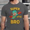Little Cute Superhero Brother Comic Book Baby Bro Unisex Jersey T-Shirt