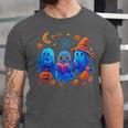 Little Ghost Coffee Tee Spooky Season Ghost Reading Book Unisex Jersey T-Shirt Little Ghost Coffee Tee Spooky Season Ghost Reading Book Unisex Jersey T-Shirt
