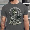 I Look Better Bent Over A Book Unisex Jersey T-Shirt