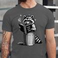 I Love Trashy Book Club Raccoon No Shelf Control Weirdcore Unisex Jersey T-Shirt I Love Trashy Book Club Raccoon No Shelf Control Weirdcore Unisex Jersey T-Shirt