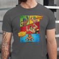 Lucha Libre Comic Book Mexican Wrestling Cartoon Wrestler Unisex Jersey T-Shirt