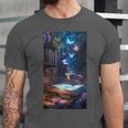 Magic Books Butterflies Fantasy Nature Tea Enchanting Unisex Jersey T-Shirt